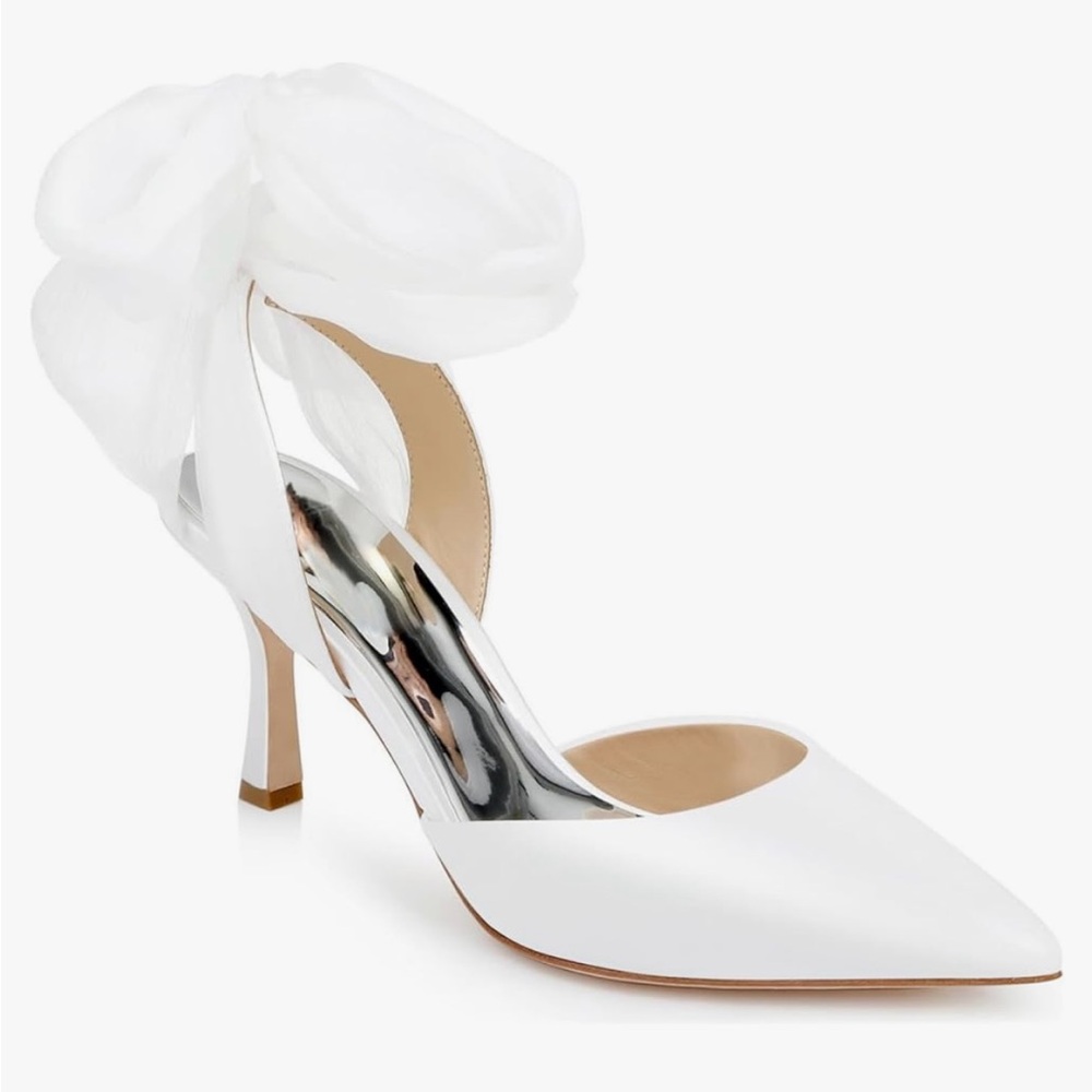 Bridal Lace Up Heels